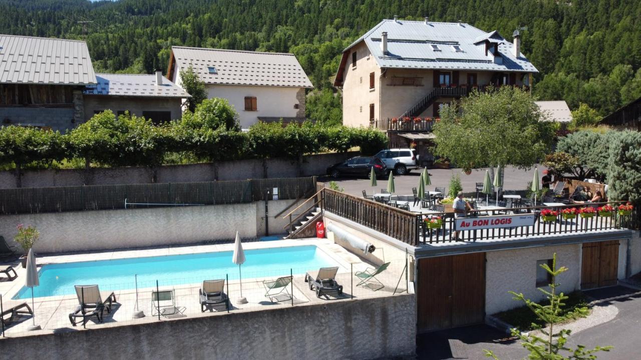 Au Bon Logis Hotel Risoul Eksteriør billede