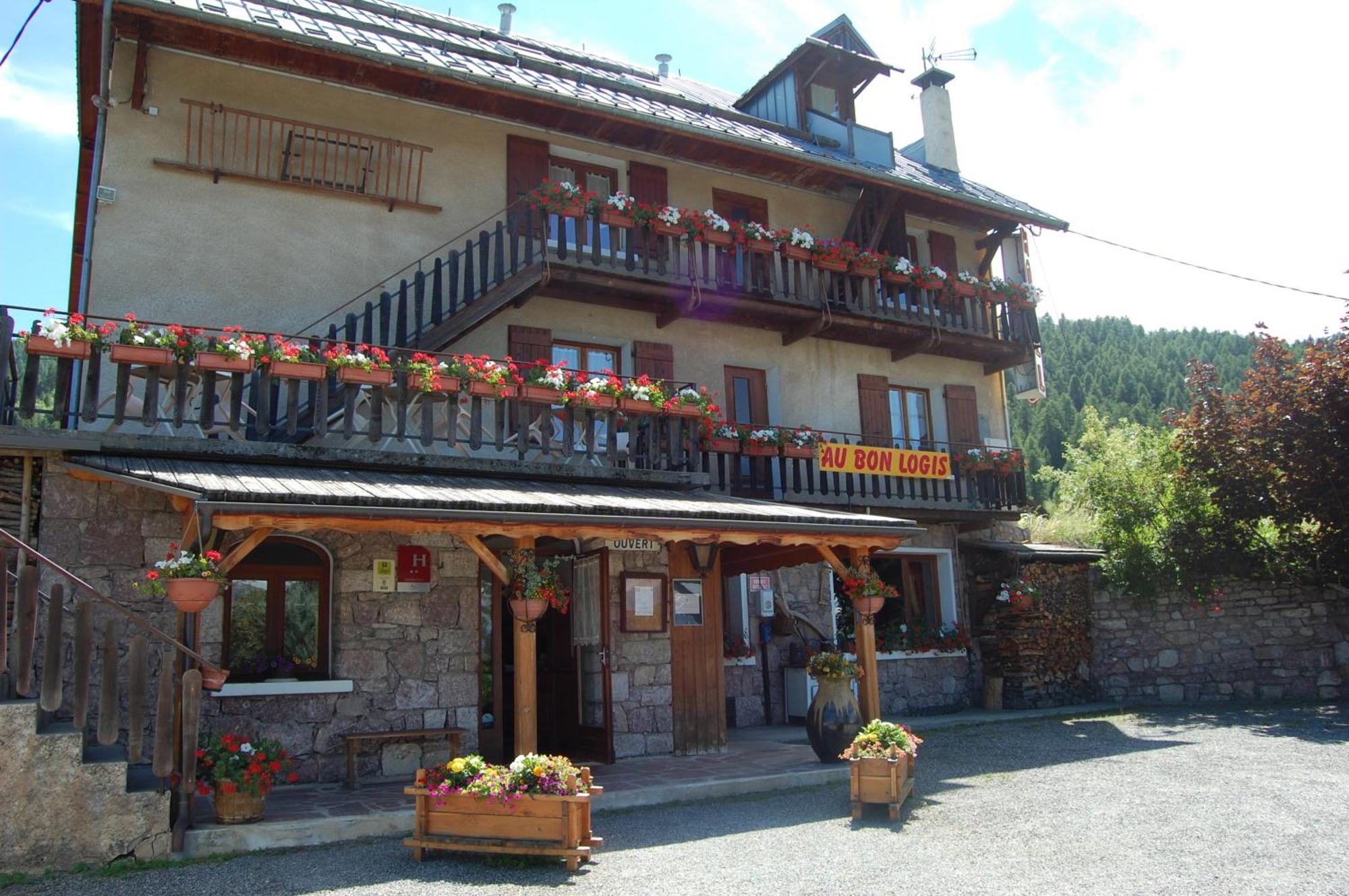 Au Bon Logis Hotel Risoul Eksteriør billede